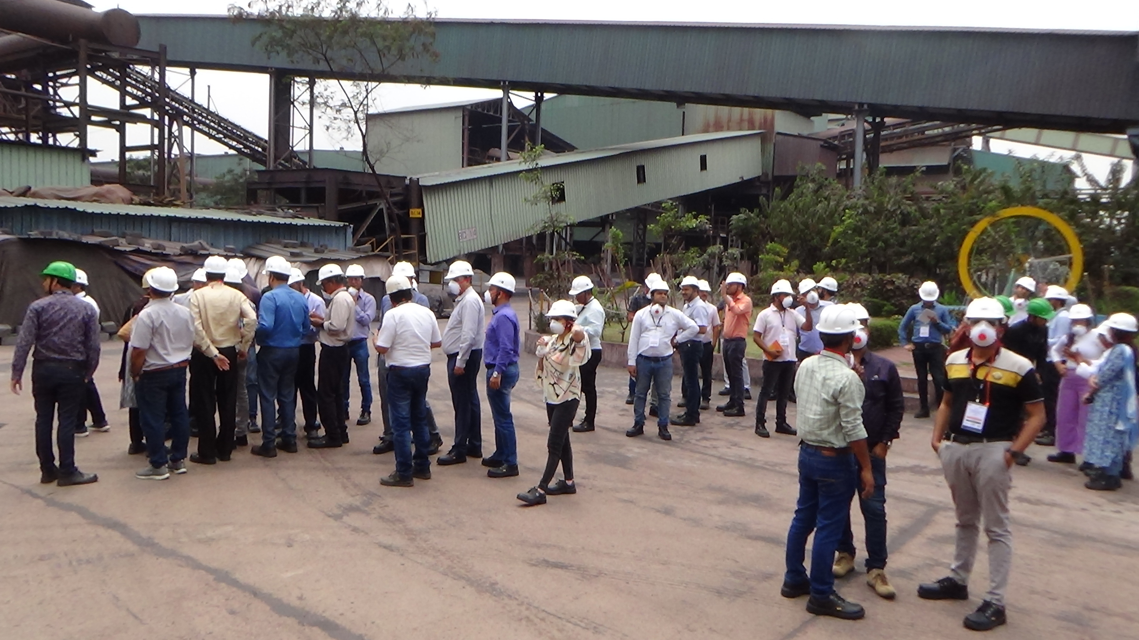 A Domestic Study Tour-Visit of Iron &amp; Steel Plant